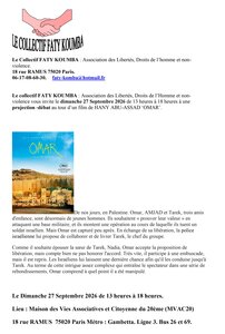 Projection débat, ’Omar’ de Hany Abu-Assad